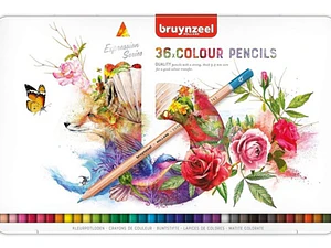 Lápices De Colores Bruynzeel Expression Set 36 Colores Artístico