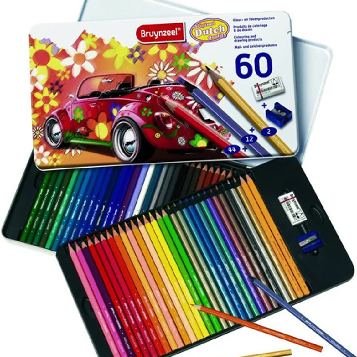 Lápices De Dibujo Profesional Bruynzeel 60 Items 1