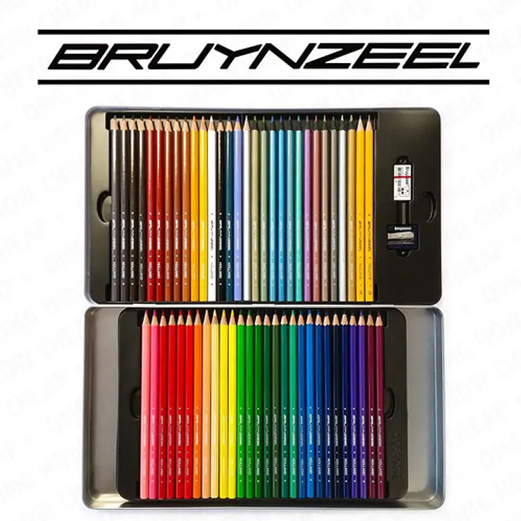 Lápices De Dibujo Profesional Bruynzeel 60 Items 2