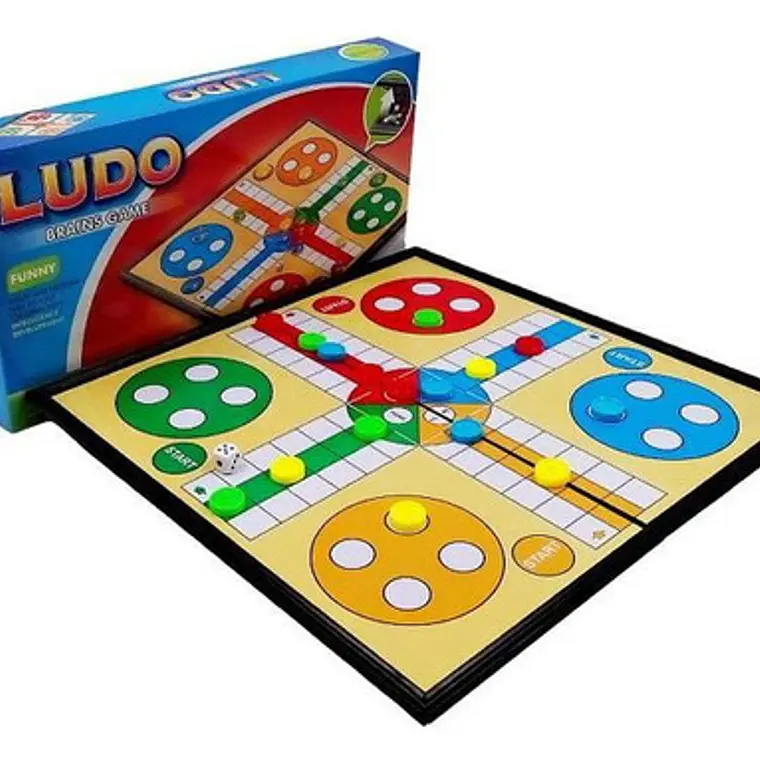 Ludo Magnetico De 24 X 24 Cm 1