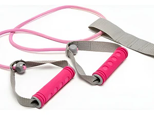 Tubo Elástico De Resistencia Everlast Color Rosa