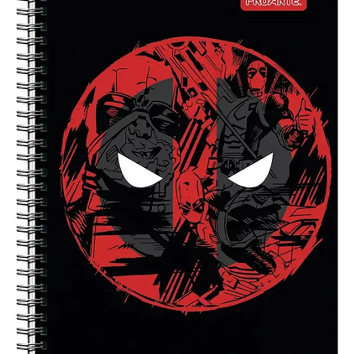 Cuaderno Universitario 7 Mm Matematicas Proarte Deadpool 1