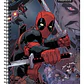 Cuaderno Universitario 7 Mm Matematicas Proarte Deadpool - Miniatura 3