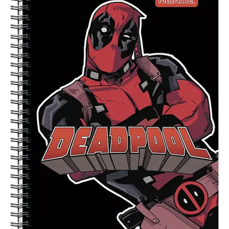 Cuaderno Universitario 7 Mm Matematicas Proarte Deadpool 4