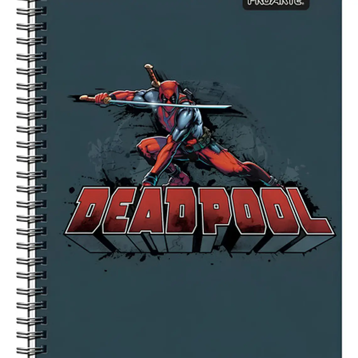 Cuaderno Universitario 7 Mm Matematicas Proarte Deadpool 7