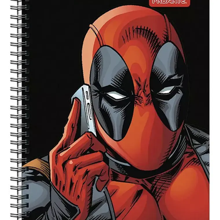 Cuaderno Universitario 7 Mm Matematicas Proarte Deadpool 8