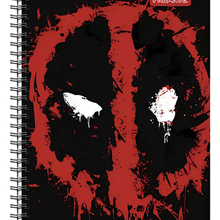 Cuaderno Universitario 7 Mm Matematicas Proarte Deadpool 9
