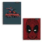 Pack De 2 Cuaderno Universitario Matemáticas Deadpool - Miniatura 1
