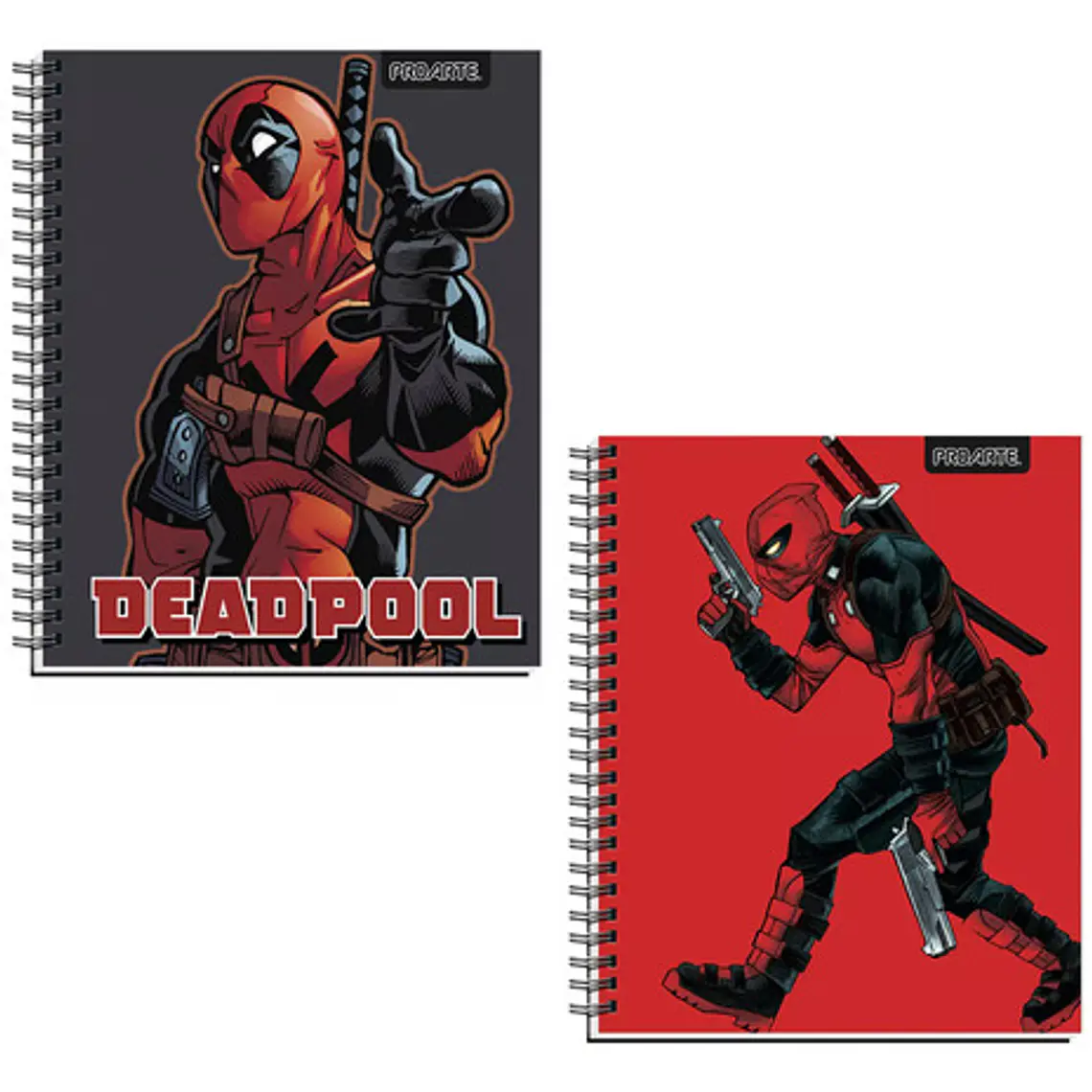 Pack De 2 Cuaderno Universitario Matemáticas Deadpool 4