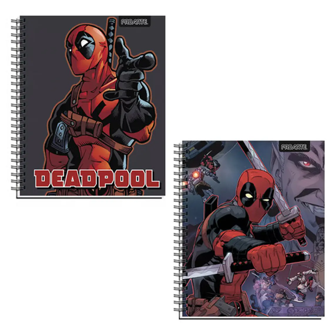 Pack De 2 Cuaderno Universitario Matemáticas Deadpool 7