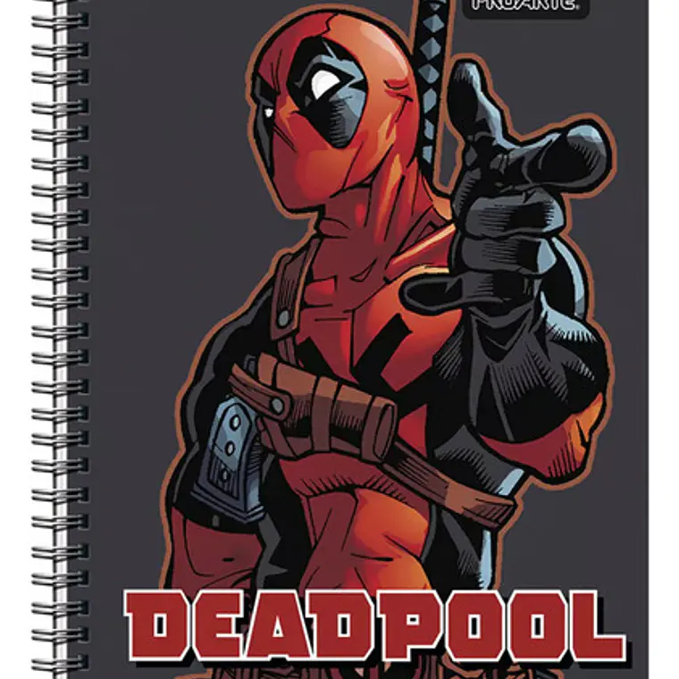 Pack De 2 Cuaderno Universitario Matemáticas Deadpool 9