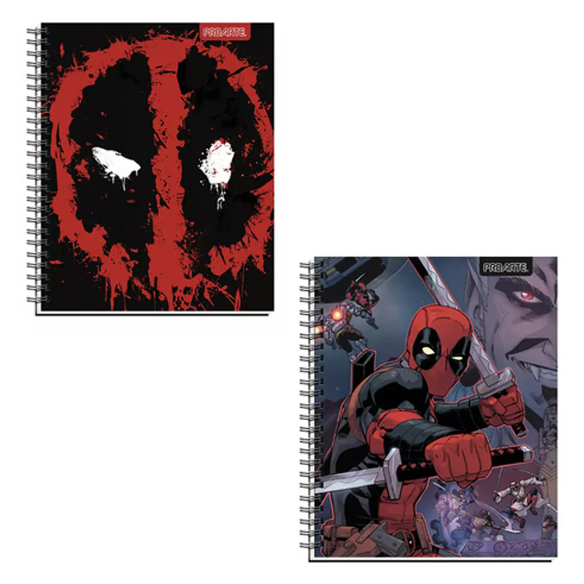 Pack De 2 Cuaderno Universitario Matemáticas Deadpool 10