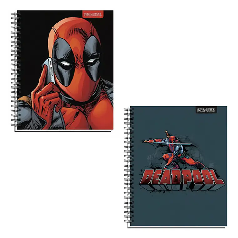 Pack De 2 Cuaderno Universitario Matemáticas Deadpool 13