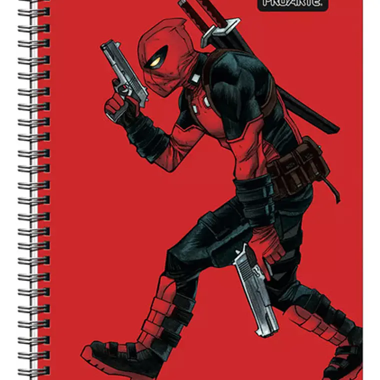 Pack De 2 Cuaderno Universitario Matemáticas Deadpool 21