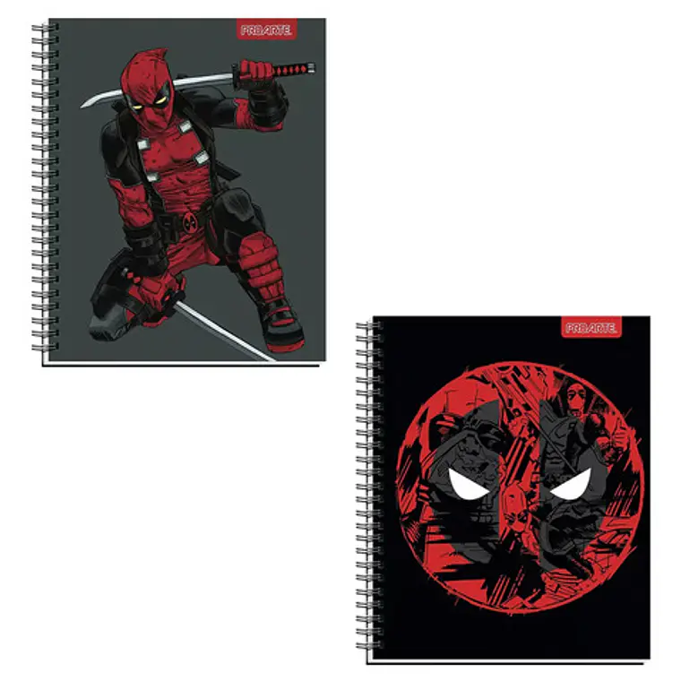 Pack De 2 Cuaderno Universitario Matemáticas Deadpool 28