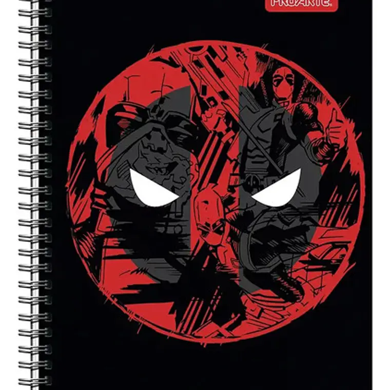 Pack De 2 Cuaderno Universitario Matemáticas Deadpool 30