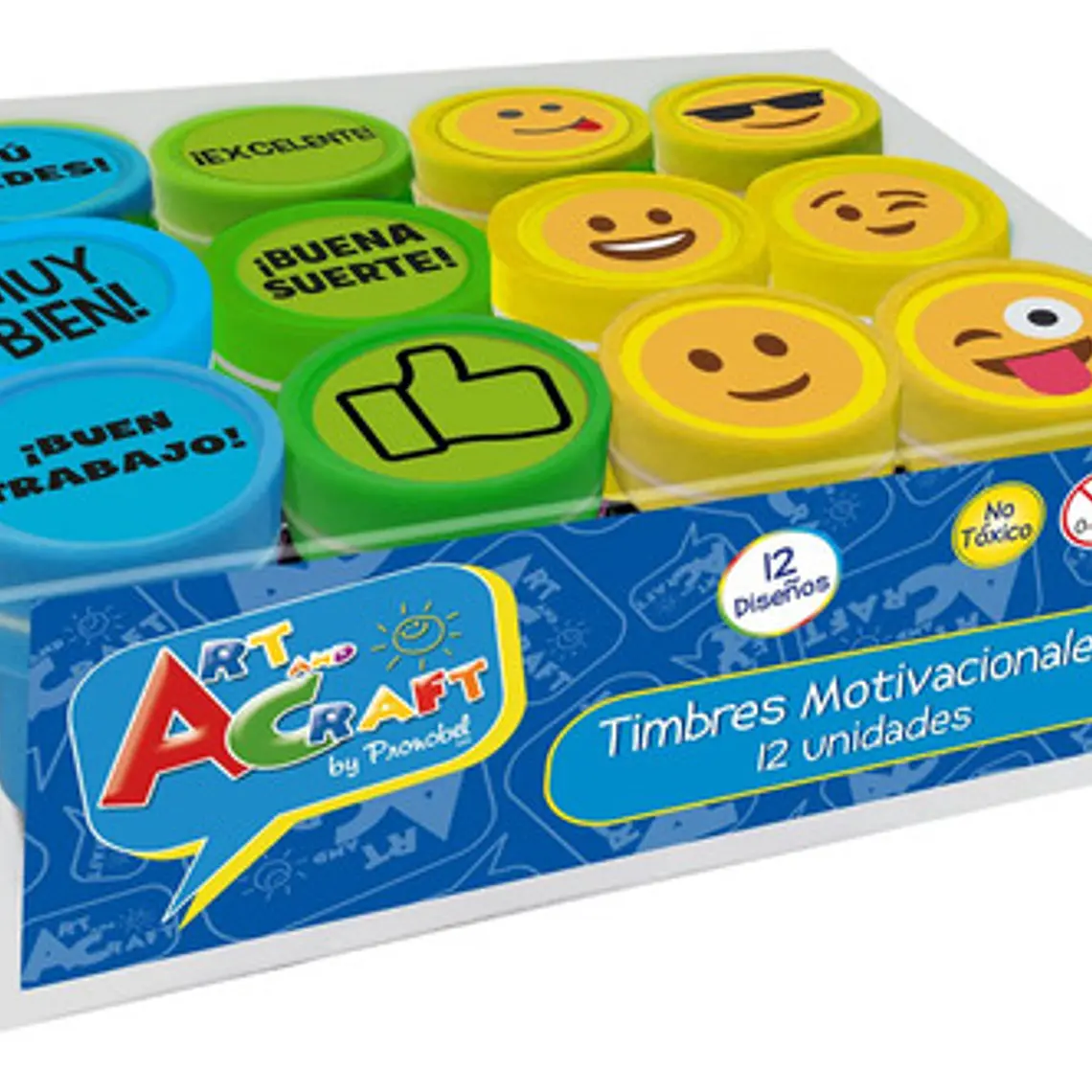 Timbres Motivacionales 12 Diseños Art&craft 1