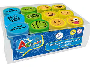 Timbres Motivacionales 12 Diseños Art&craft