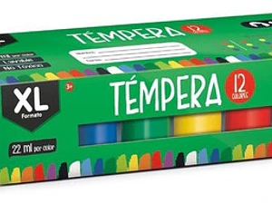 Tempera 12 Colores Xl Torre Imagia