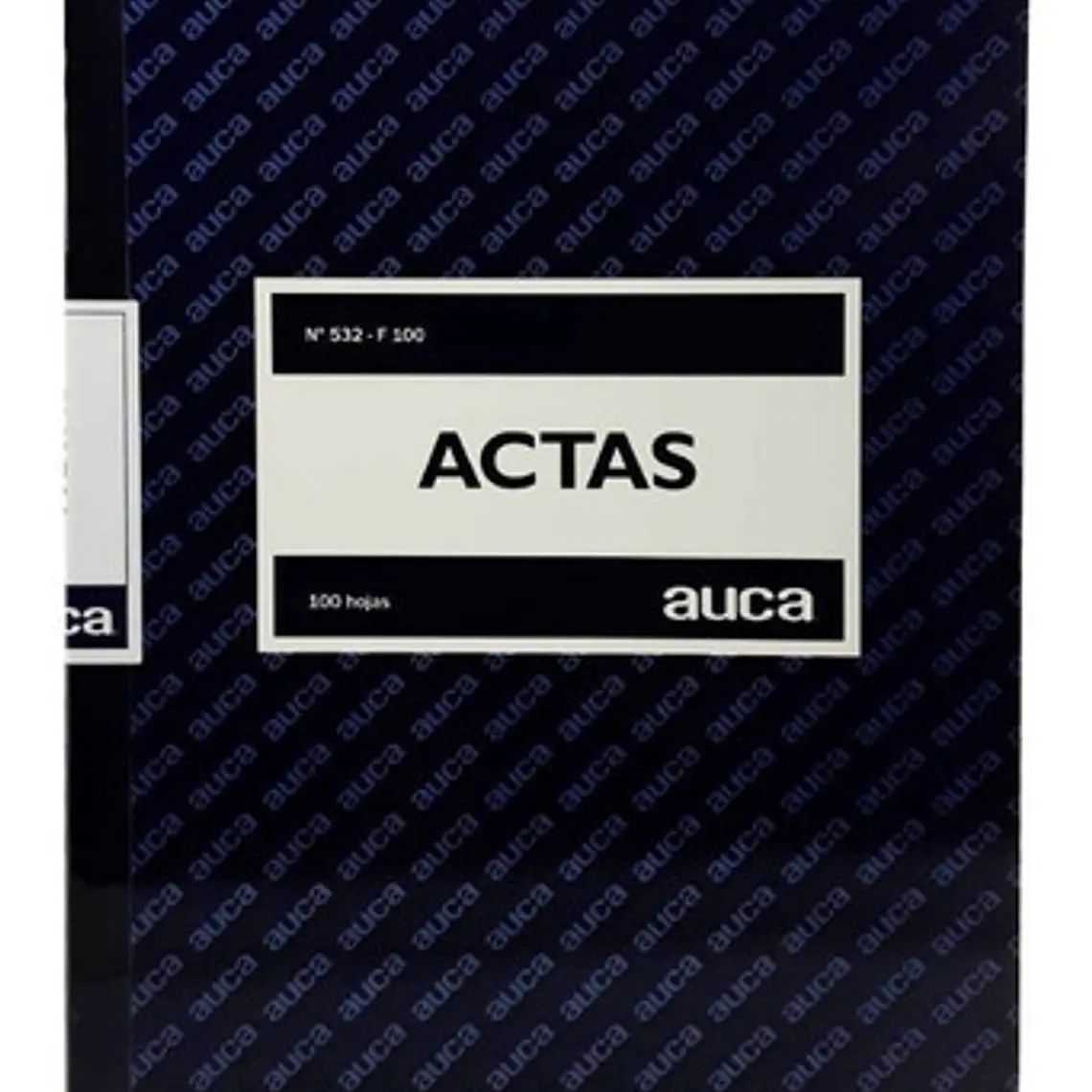 Libro De Actas Auca 100 Hojas  Lineal Foliado 1