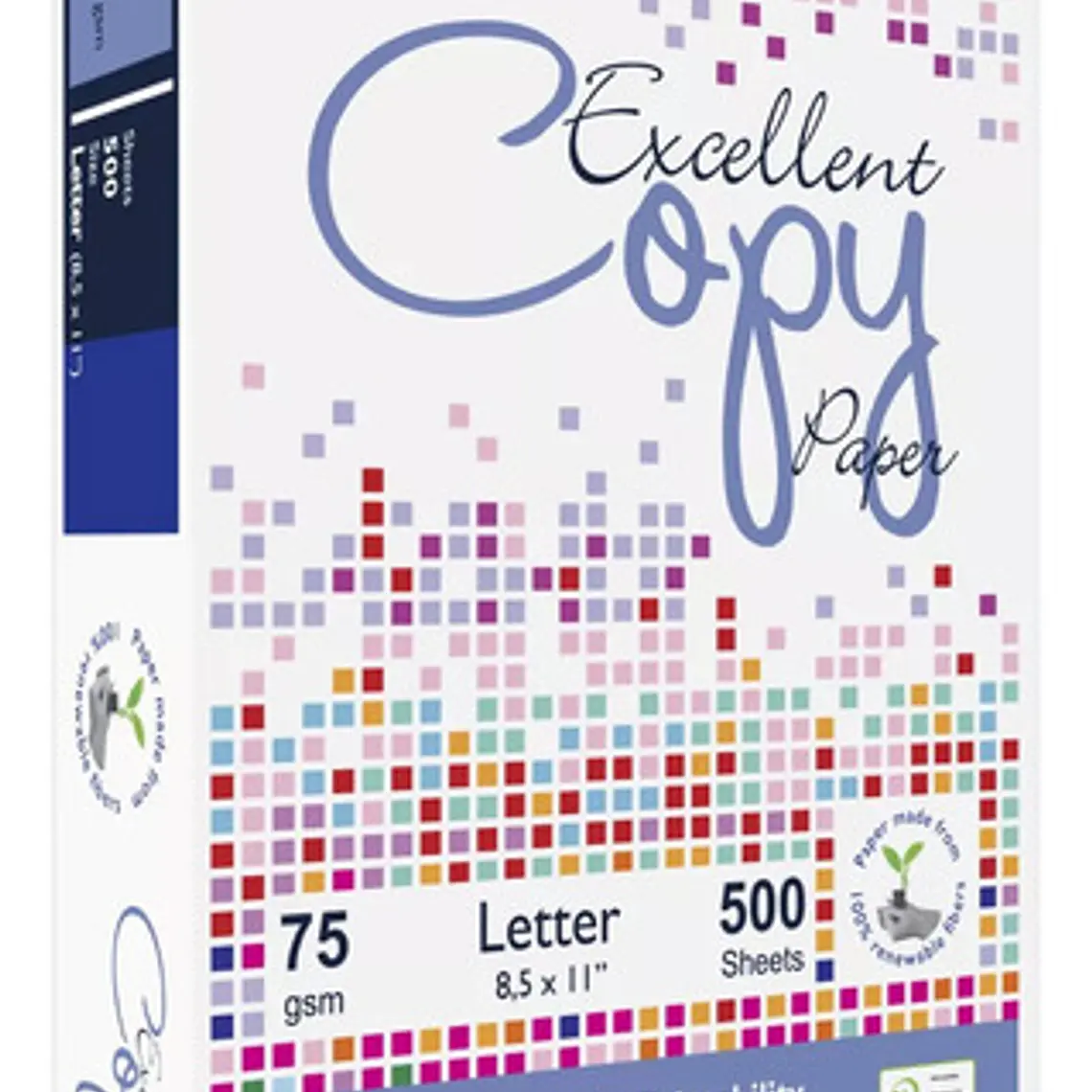 Resma Papel Fotocopia Excellent Copy Tamaño Carta 75grs 3