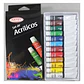 Set Acrílicos 12 Colores 12ml. Artel - Miniatura 3