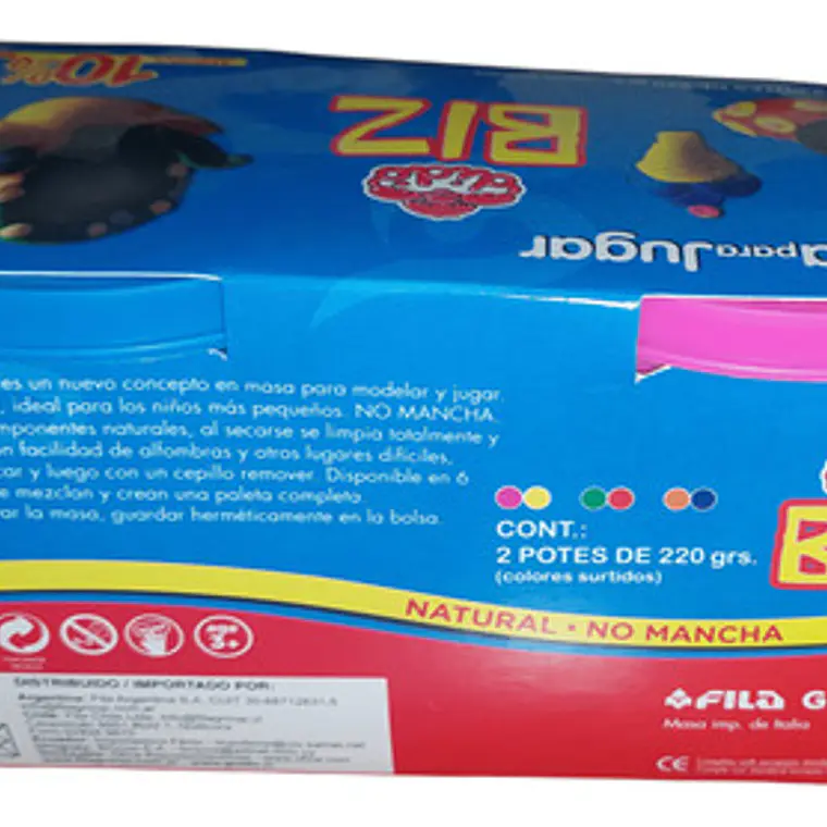 Masa Para Moldear Y Jugar Biz Dido 12
