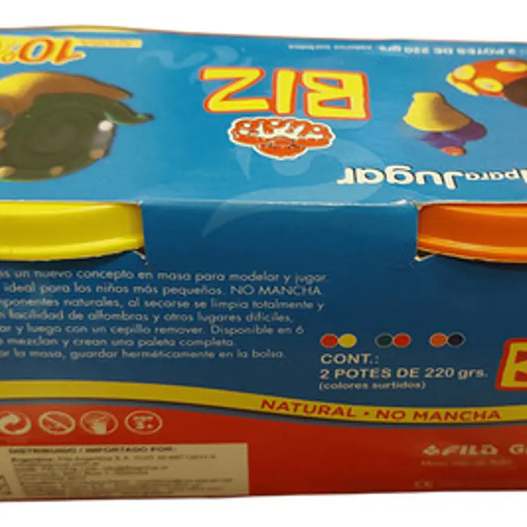 Masa Para Moldear Y Jugar Biz Dido 15