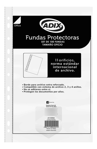 100 Bolsas Plasticas Oficio Embalaje Transparente para Envíos 14.5 X 18 CM