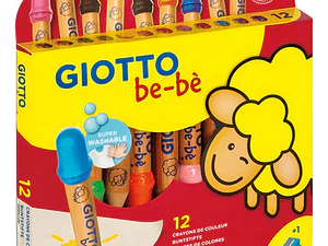 Lápices Giotto Bebé 12 Colores