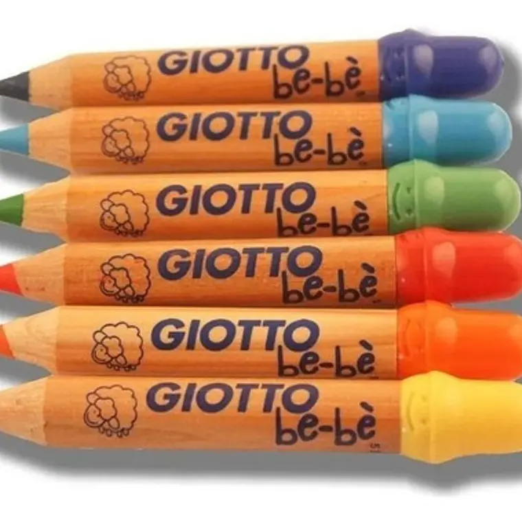Lápices Giotto Bebé 12 Colores 7