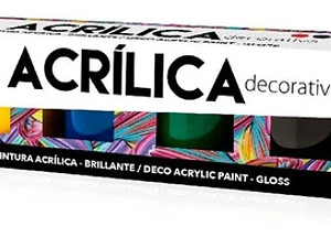 Estuche Pintura Acrílica Decorativa 6 Colores 15ml. Artel