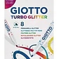 Marcadores Giotto Turbo Color Glitter X 8 Con Brillo - Miniatura 5