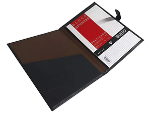 Carpeta Porta Block Cuero Sintetico Búho