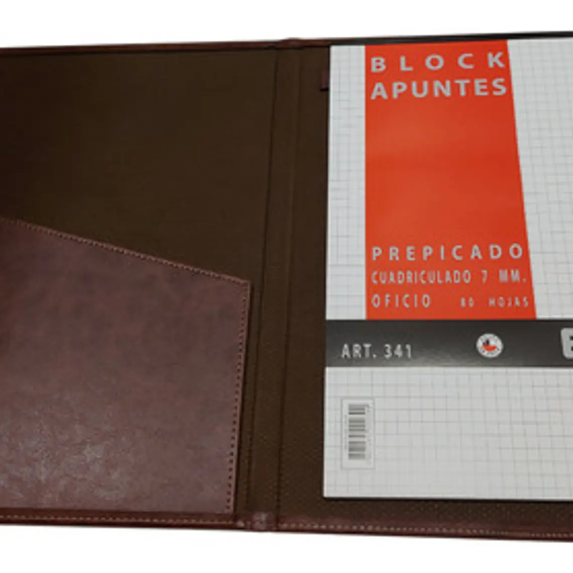 Carpeta Porta Block Cuero Sintetico Búho 5