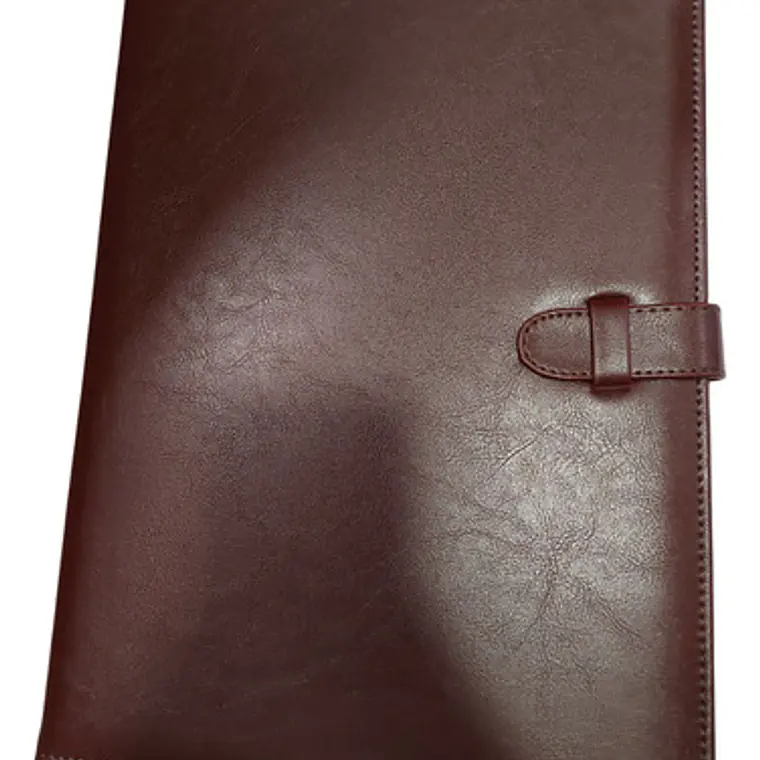 Carpeta Porta Block Cuero Sintetico Búho 8