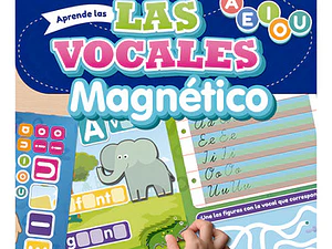 Aprende Las Vocales Laminas Magneticas Adetec
