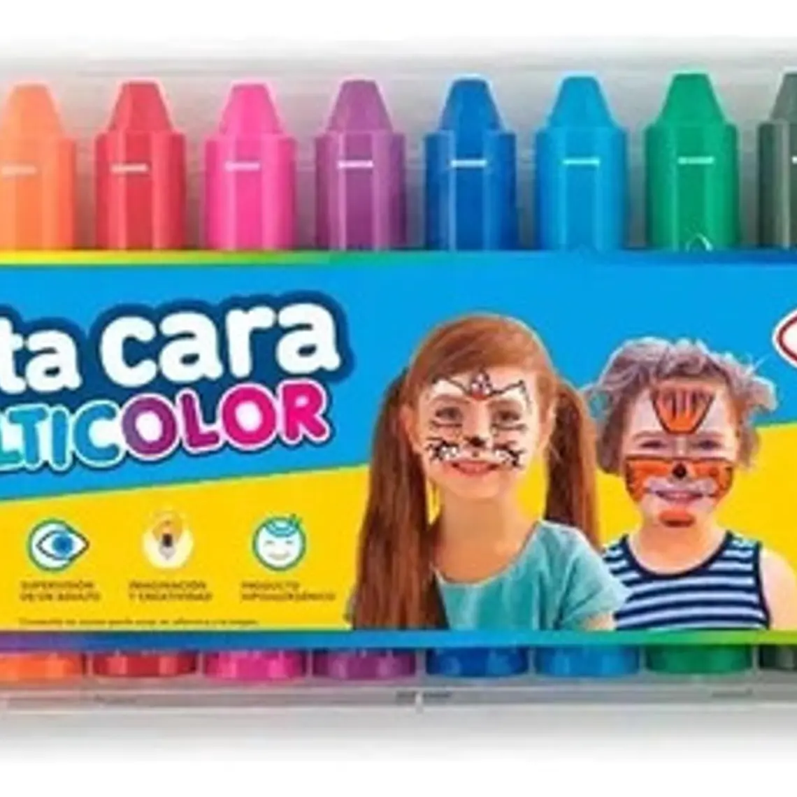 Pintacara Multicolor Artel 12 Colores 1