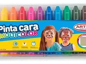 Pintacara Multicolor Artel 12 Colores