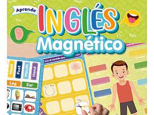 Lámina Magnética Interactiva Para Aprendizaje De Inglés