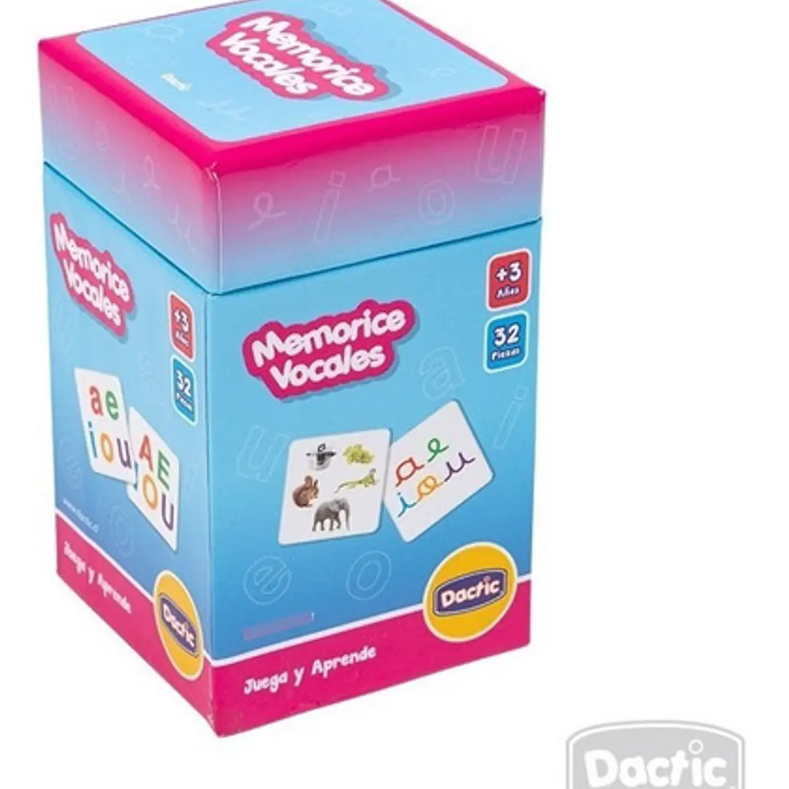 Memorice Vocales Dactic 32 Piezas 2