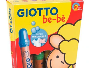Lápices Giotto Be-be 6 Colores + Sacapuntas