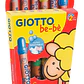 Lápices Giotto Be-be 6 Colores + Sacapuntas - Miniatura 1