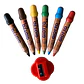 Lápices Giotto Be-be 6 Colores + Sacapuntas - Miniatura 7