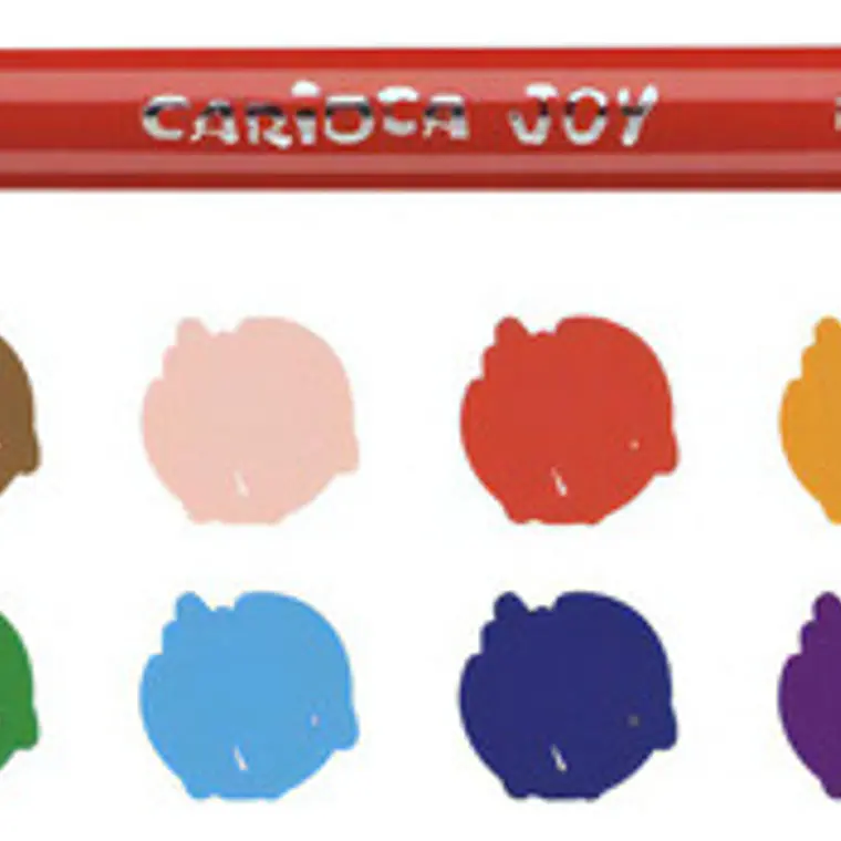 Plumones Joy 12 Colores Carioca 3