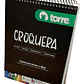 Croquera Torre Imagia 1/2 Oficio 16x21 Cms Papel Bond 80grs Color Blanco - Miniatura 3
