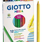 Lapices Jumbo Giotto 12 Colores Triangular Mina 5,5mm - Miniatura 1