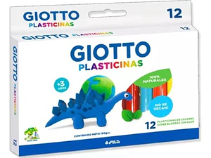 Giotto Plastilinas Plasticinas 12 Colores