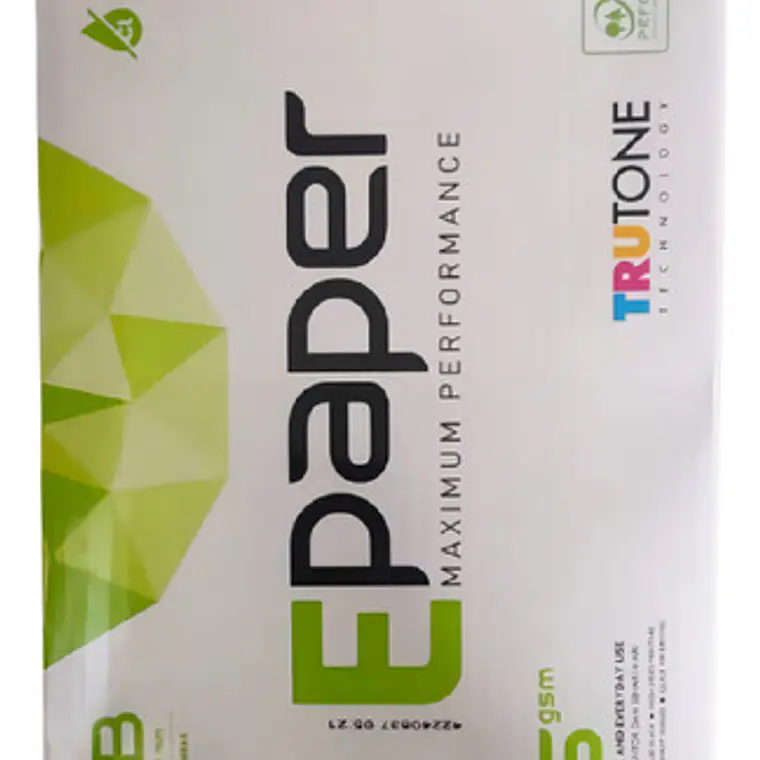 Resma Papel Oficio De 75g  Para Fotocopia E Impresión 1