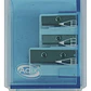 Sacapuntas Triple Con Contenedor Adix Color Azul - Miniatura 1
